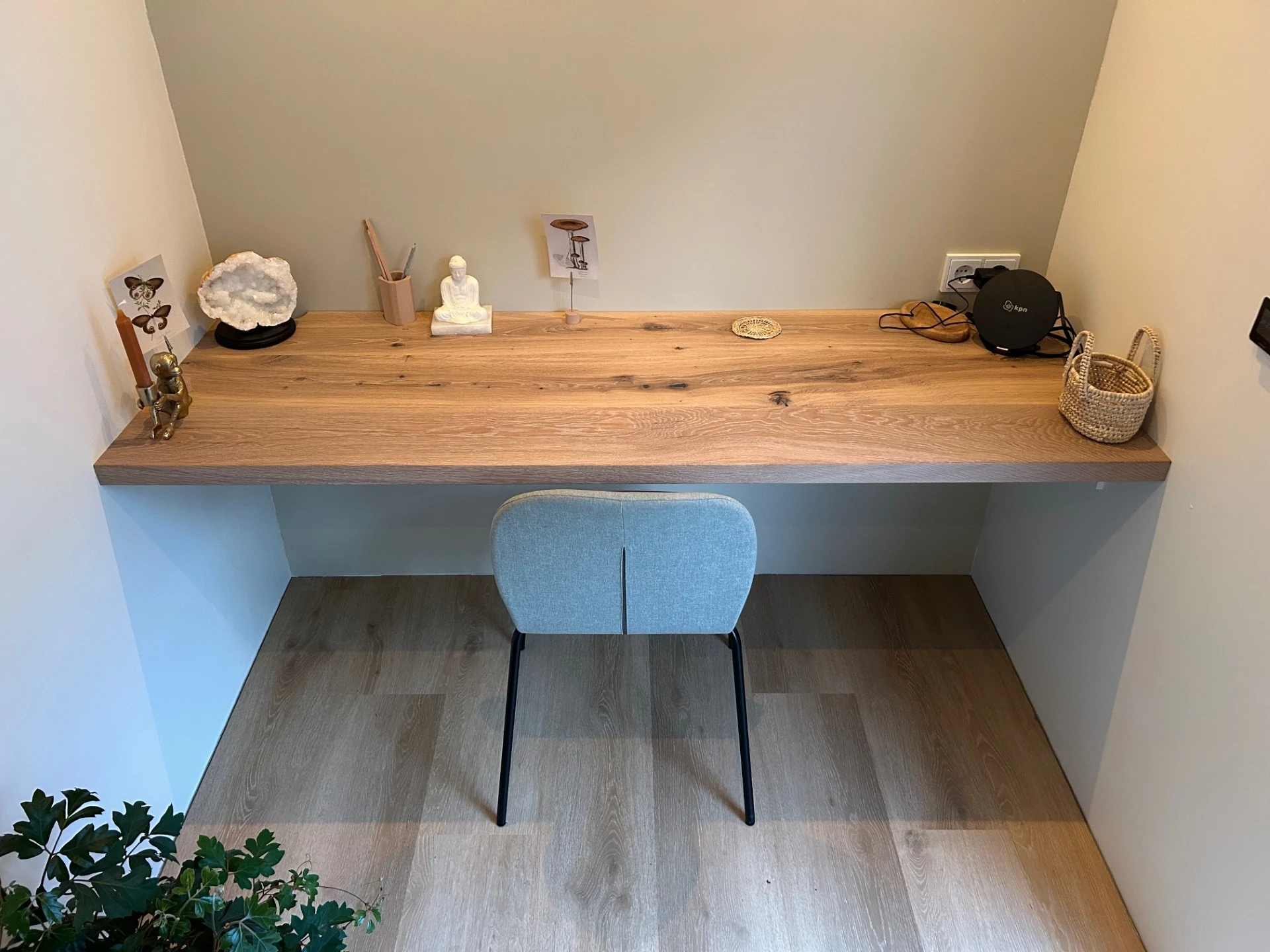 Geschuurde tafel met Rubio Monocoat.